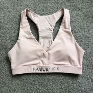 Fabletics Women's Light Pink Sports Bra